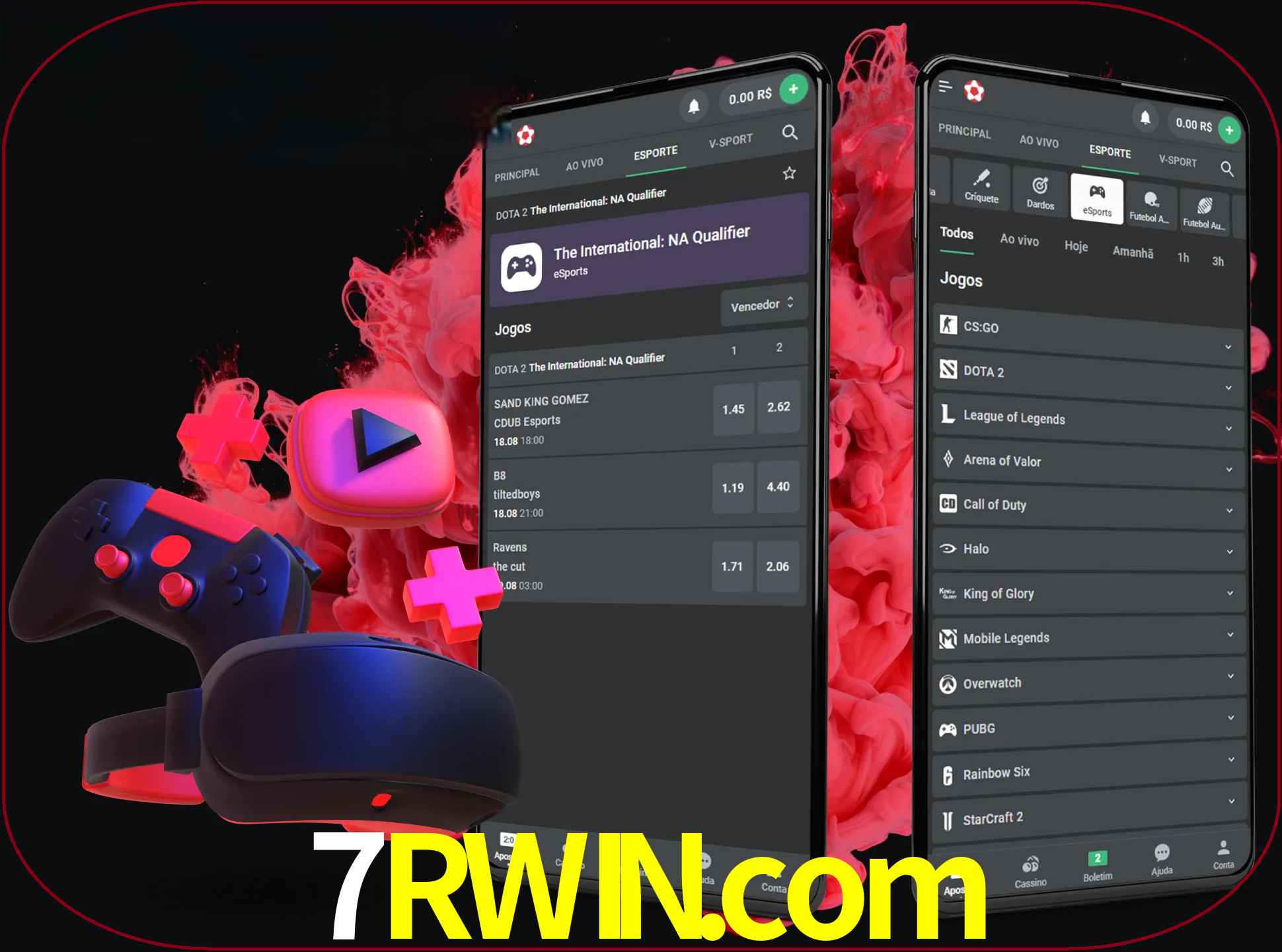 Para ter a aplicação móvel 7rwin no seu smartphone, basta descarregar o ficheiro apk e seguir as instruções.